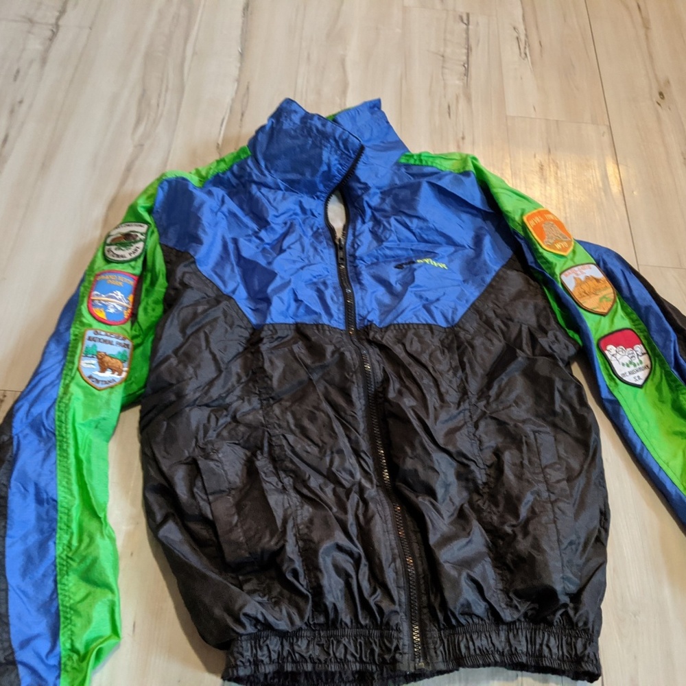 vintage Pro spirit Mens ski windbreaker coat jacke‎